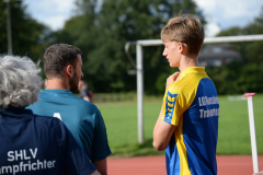 7. Firmenzehnkampf Flensburg, Zehnkampf, 26.08.2023; Flensburg