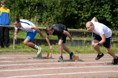 7. Firmenzehnkampf Flensburg, Zehnkampf, 26.08.2023; Flensburg