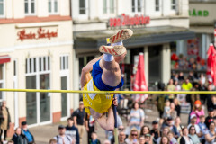 Stabhochsprung Südermarkt Flensburg